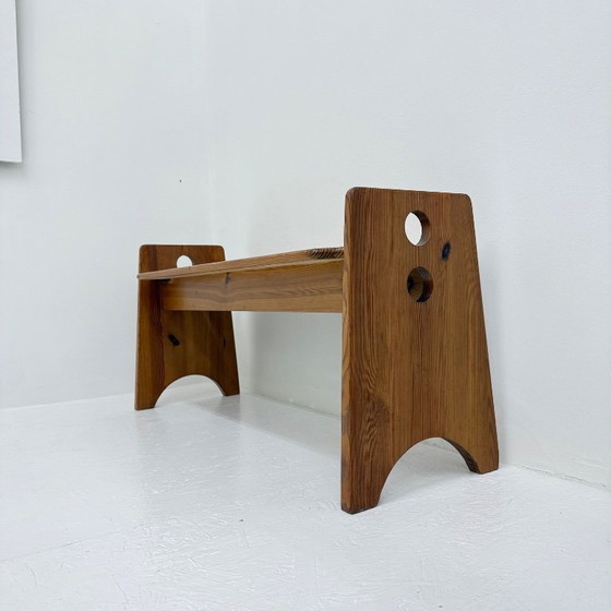 Image 1 of Banco de estilo moderno de mediados de siglo, diseñado por Gilbert Marklund para Furusnickarn AB en la década de 1960.