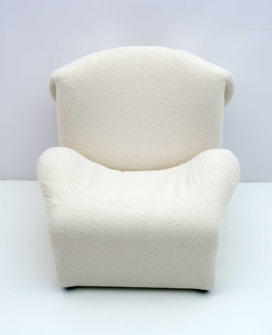 Image 1 of Bouclè Wink Lounge Chair by Toshiyuki Kita for Cassina, 1980s