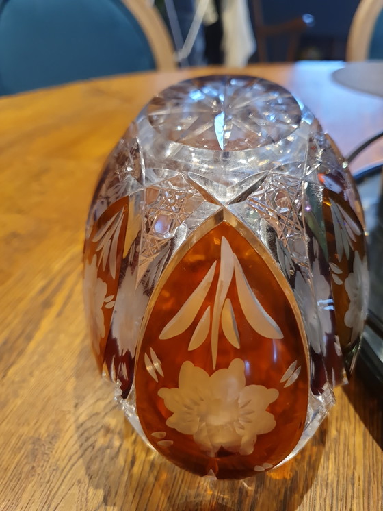 Image 1 of Boheemse kristallen snoepschaal