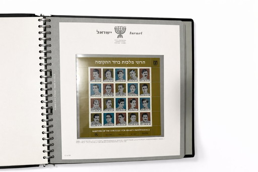 Bolaffi Israël 1973-1982 Album philatélique complet