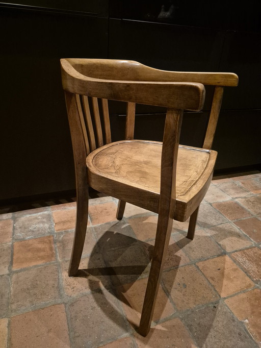 Armstoel, fauteuil, Bureaustoel art deco, jaren 30