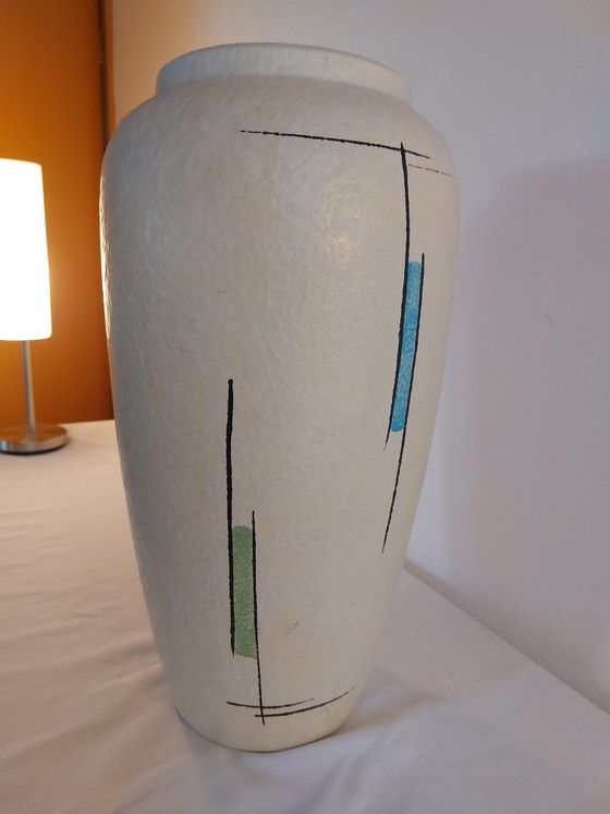 Image 1 of Vaso da terra Bay Keramik XL 524-45, WGP, anni '50-'60