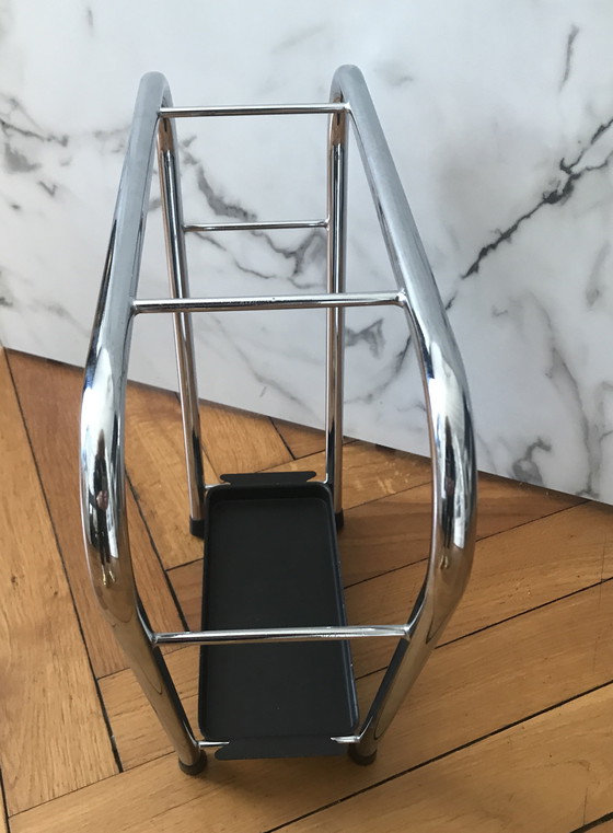 Image 1 of Umbrella stand Chrome-plated steel