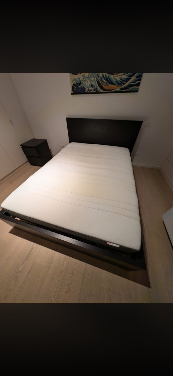 Image 1 of Struttura letto IKEA + coprimaterasso