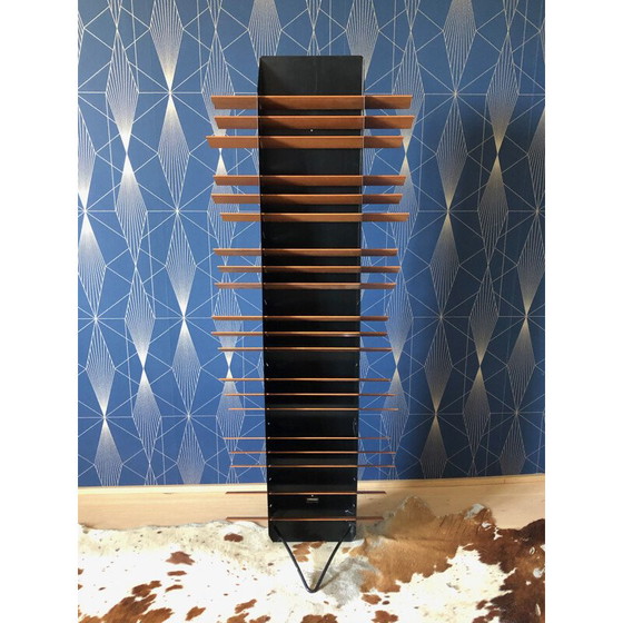 Image 1 of Vintage cratate scarf holder on stand or wall by Jean Pierre Boutillier for Terrazzo