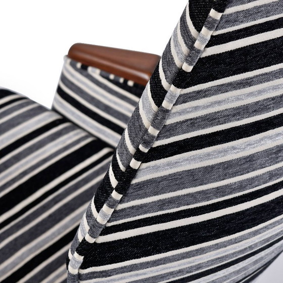 Image 1 of Restored Adrian Pearsall For Craft Associates 2056-C Highback Lounge Chair