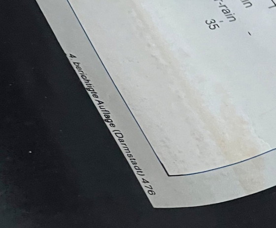 Image 1 of 1976 Justus Perthes "Klima der Erde" Large Scale Vintage Map (Linen)