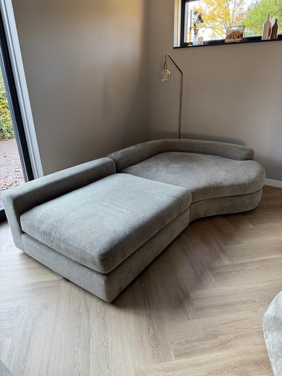 Beautiful Niella modular corner sofa - beige, Easy Sofa, Textile, Wood (photo 3 of 5)