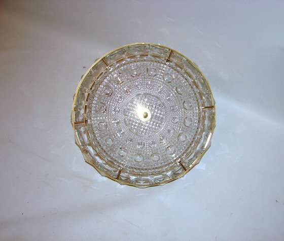 Image 1 of Kristall-Hängeleuchte Proj. Carl Fagerlund für Orrefors, Schweden, 1960er Jahre