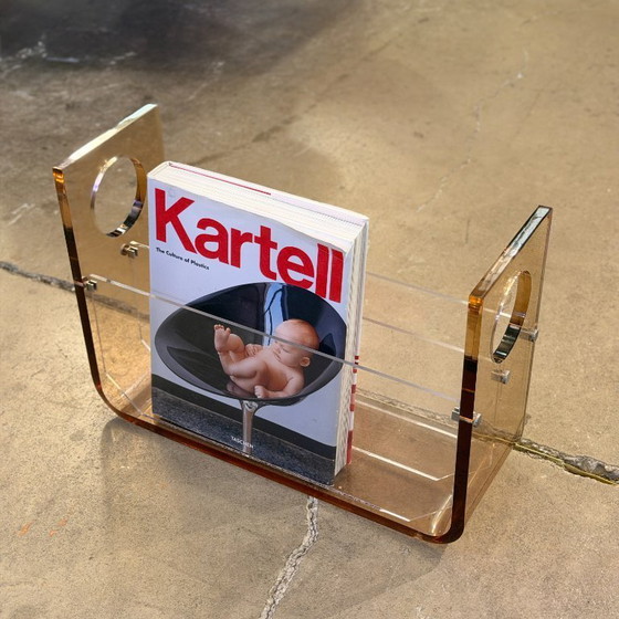 Image 1 of Portariviste in plexiglass Michel Dumas per Roche Bobois - Vintage - Space Age