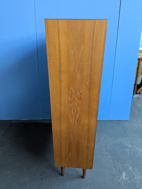 Vintage Teak Boeken/ Barkast-Clausen Denmark – Boekenkasten, Wood (photo 13 of 14)