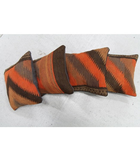 Image 1 of 4x kelim kussens 40x40 cm avec vulling