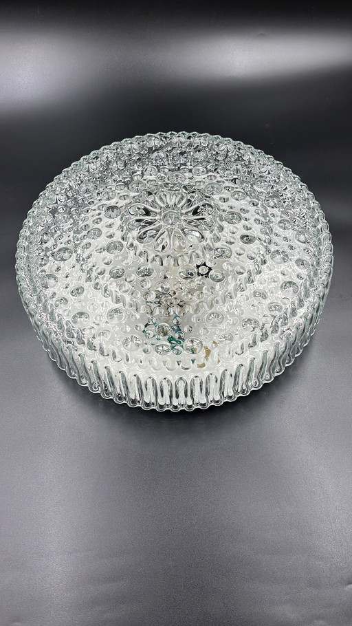 Lampada da soffitto in vetro Helena Tynell per Limburg