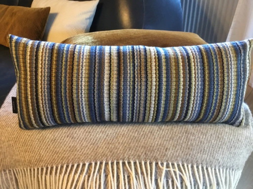 Kissen Rohleder Home Collection blau/bunt 25x60cm inkl. Füllung – kussentjes, Textile