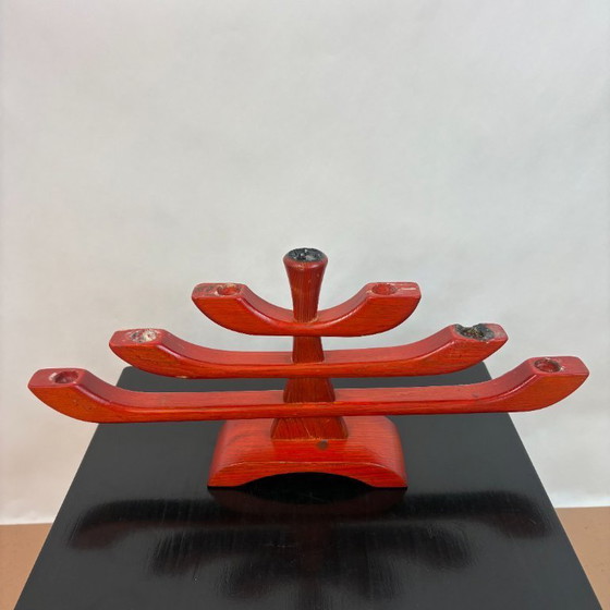 Image 1 of Vintage scandinavian candlestick - 1960s