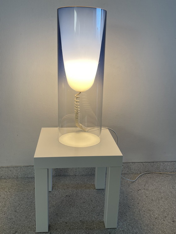 Image 1 of Blue standing table lamp Toobe by Kartell