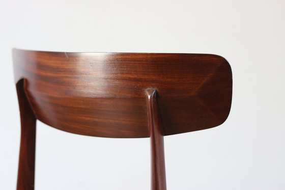 Image 1 of Rare série de 6 chaises vintage corde italienne Eredi Marelli, 1950