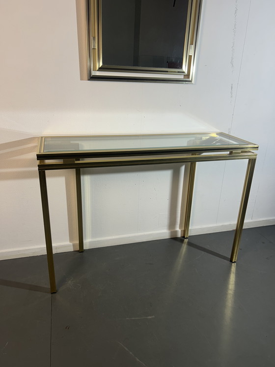 Image 1 of Pierre Vandel Console + Mirror '1970'