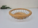 Zweeds design fruitschaal van Ulf Hanses voor Boda Nova.