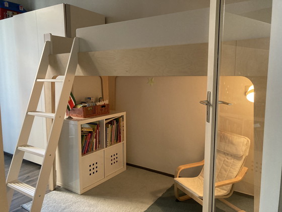 Image 1 of Cama alta Oeuf NY Perch - Abedul