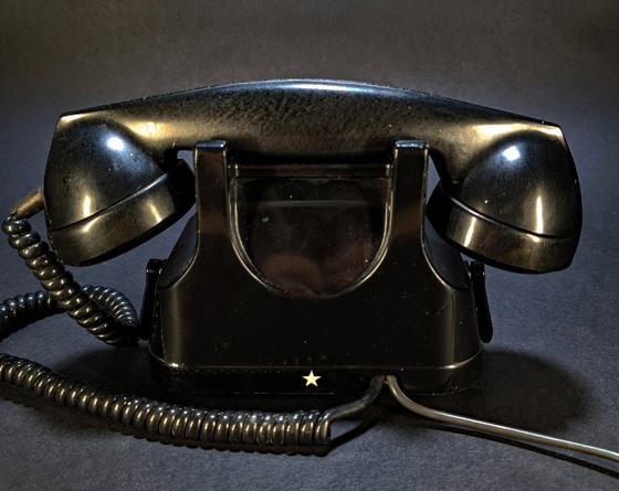 Oude RTT 56 A telefoon (België) 1956 - functioneel – Decoratieve objecten, Metal, Plastic (photo 4 of 11)