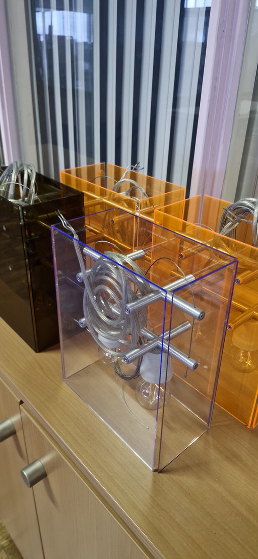 Lampada a sospensione Dark Bridge anni '90