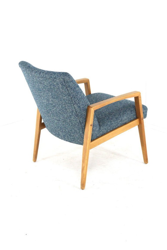 Image 1 of Vintage fauteuil 'Alerheim' nieuw gestoffeerd