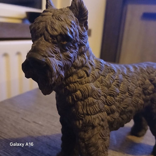 Vintage Vaga International Bouvier Beeldje - Model Akita – decoratieve objecten, Porcelain (photo 2 of 5)