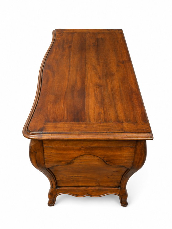Commode Tombeau Bordelaise Louis XV Acajou Massif Et Bronze XVIIIème – Wood (photo 8 of 9)