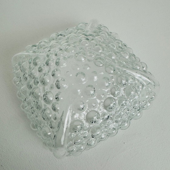 Antieke vintage wandlamp van bubbelglas – Wandlampen (photo 4 of 10)