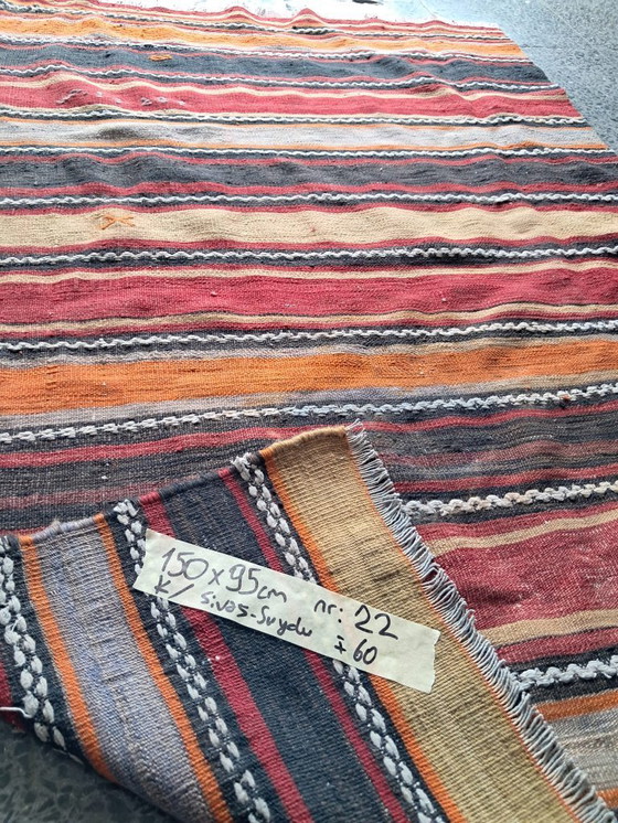 Image 1 of Kilim turco tessuto a mano 150x95cm