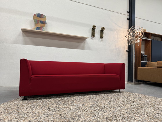 Image 1 of Gelderland 4800 3 Seater Sofa Vidar fabric Red 220