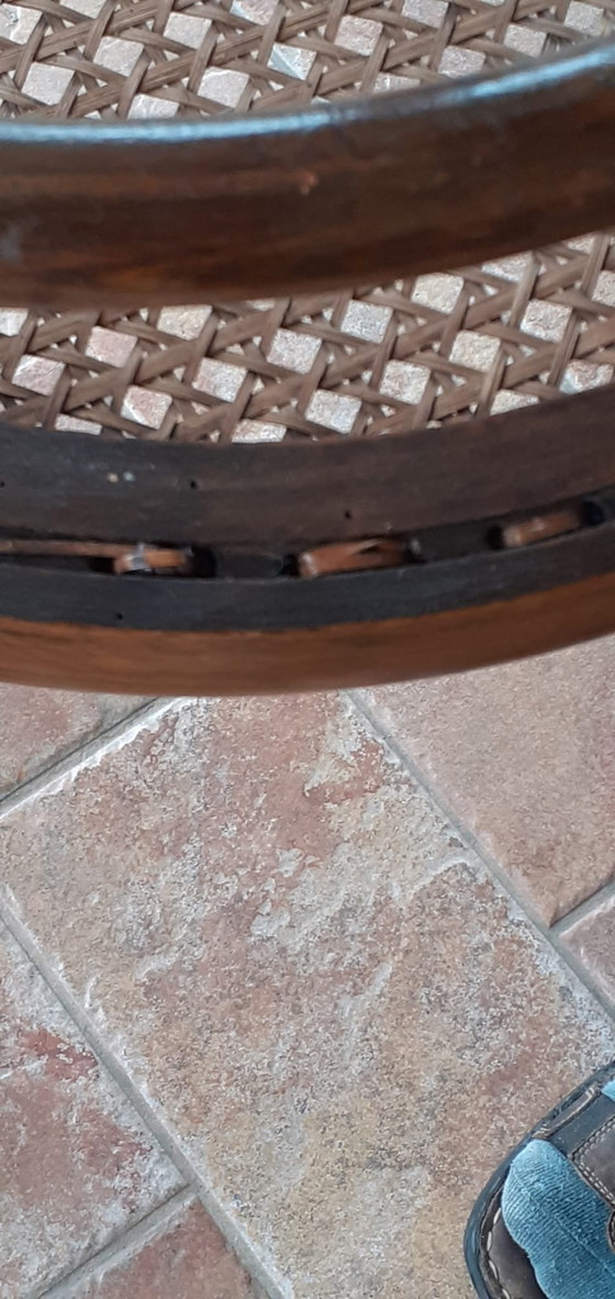 Image 1 of Silla Thonet original n.º 20 en madera curvada y paja vienesa - siglo XIX