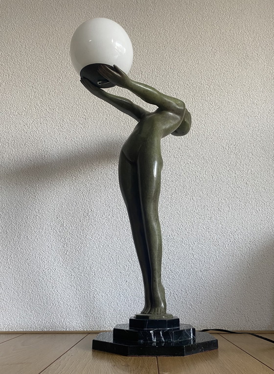 Image 1 of Lampadaire vintage Clarté Max Le Verrier