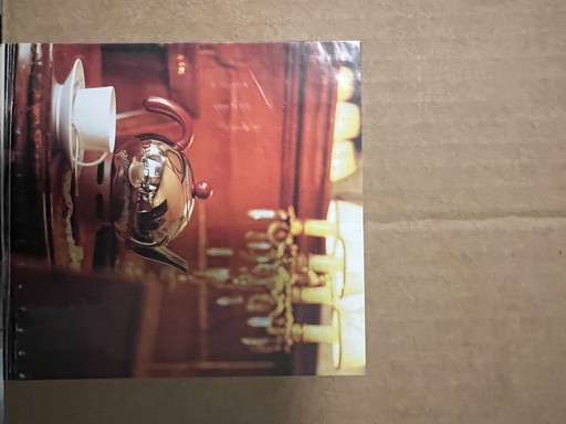 Théière Alessie AGATA AM2SET avec chauffe-théière en terre cuite