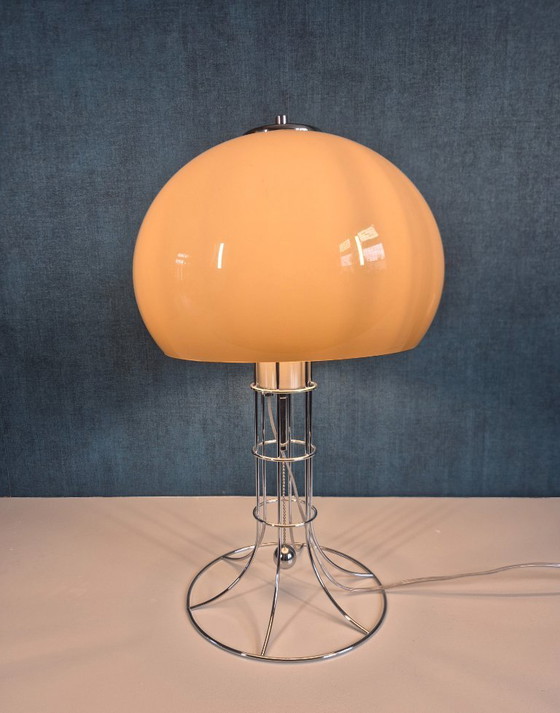 Image 1 of Vintage table lamp - Herda mushroom - 1970s