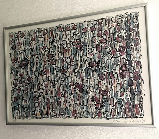 Jan Wolkers (1925-2007) - Winterbilder VIII – lithos zeefdrukken, Aluminium (photo 2 of 6)