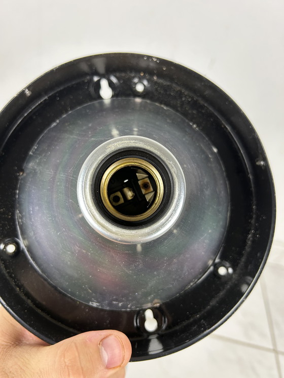 Image 1 of Lampada da parete vintage in vetro a bolle