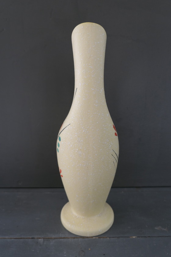 Image 1 of Vintage H. Bequet Quaregnon Vase 523