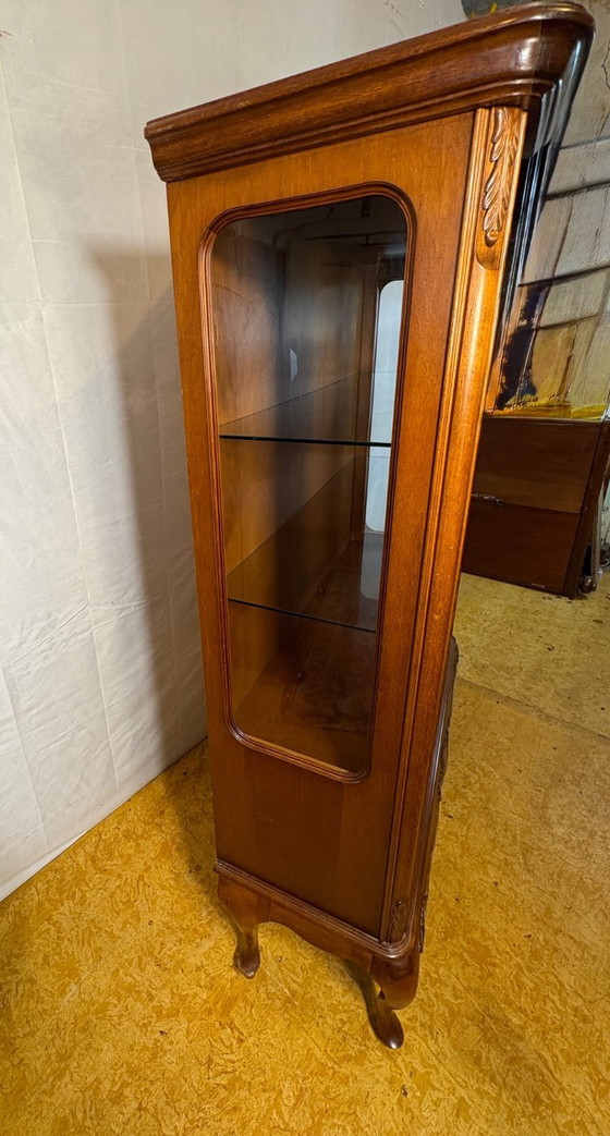 Image 1 of Classic Baroque Style Display Cabinet / Vitrine – Circa 1940–1960  Bring timeless elegance and sophistication to your home with 