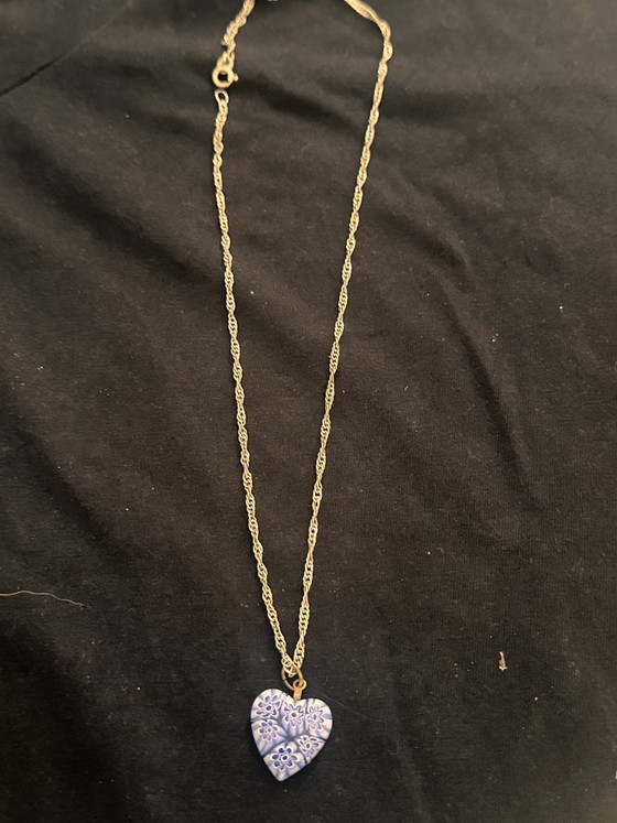 Splendid Murano glass pendant with silver chain – Decorative Objects, Metal (photo 10 of 10)