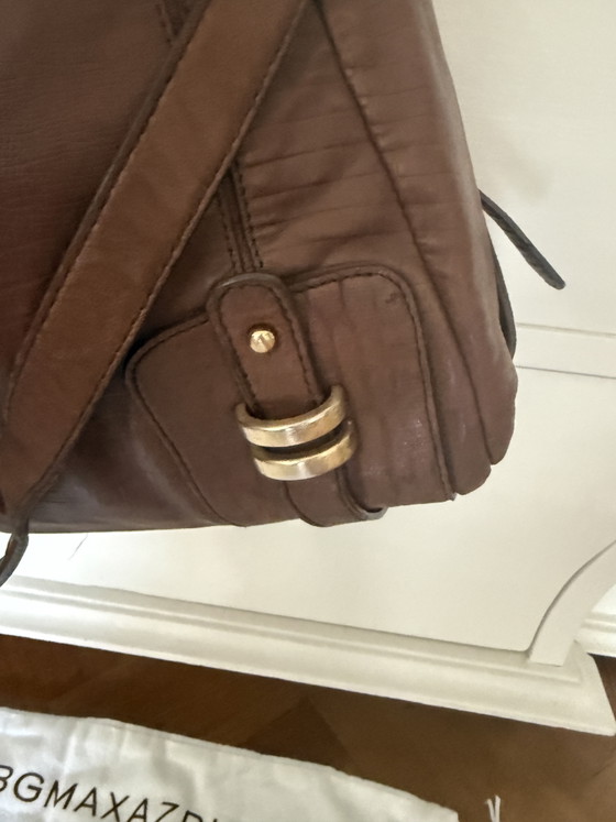 Grote bruine leren BCBGMAXAZRIA – Schoudertassen, Lambskin (photo 5 of 10)