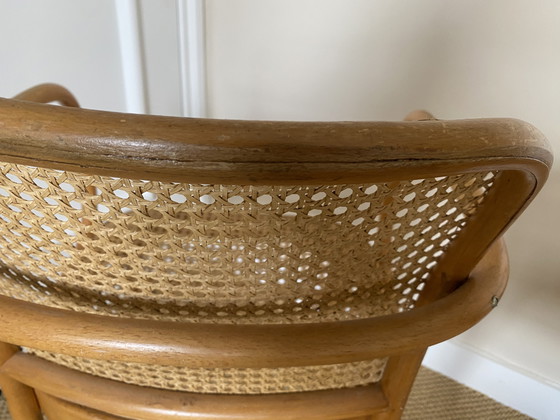 Image 1 of 2 sedie vintage TON ispirate a Thonet (Hoffman) 811