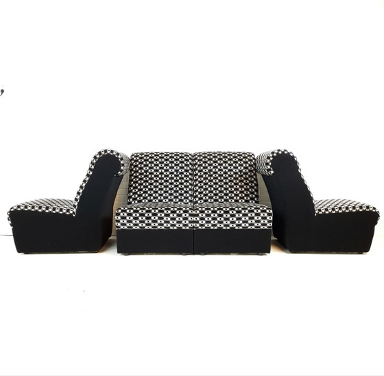 Divano modulare vintage 4 pezzi design Mid-Century Modern – Divani modulari, Tessile (photo 2 of 14)