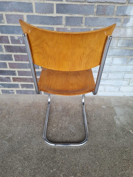 Image 1 of Funktionalistische Rohrstühle, 1930er Jahre, 4er-Set