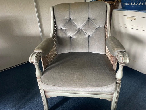 Fauteuil vintage de style Bergère