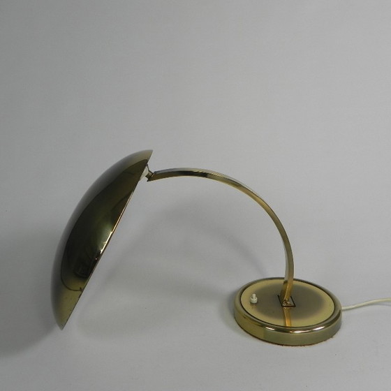Image 1 of Bauhaus messing bureaulamp, model 6751 van Christian Dell voor Kaiser Leuchten