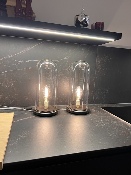 2 x Serax-Lampe mit Kuppel