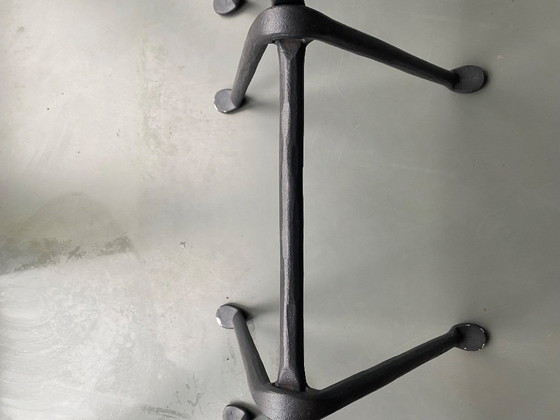 Image 1 of 4x Magis - Officina barkruk H75 polypropylene zink/zwart