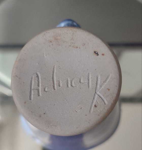 Image 1 of Anthropomorphic ceramic by Adnan Korukcu (Signed)